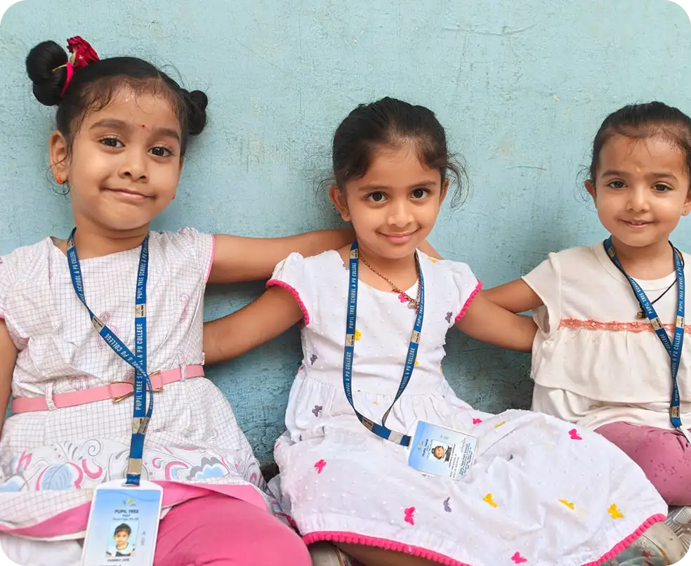 Children learning in classroom