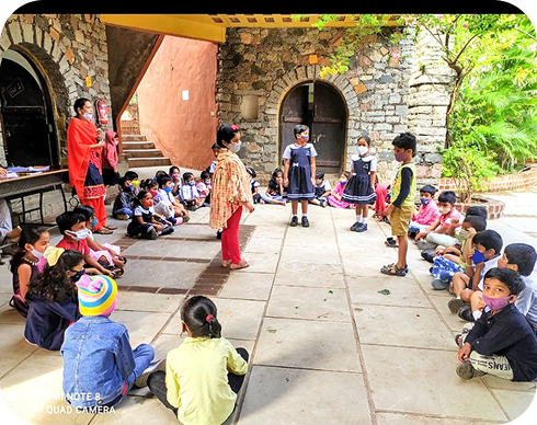 Students together