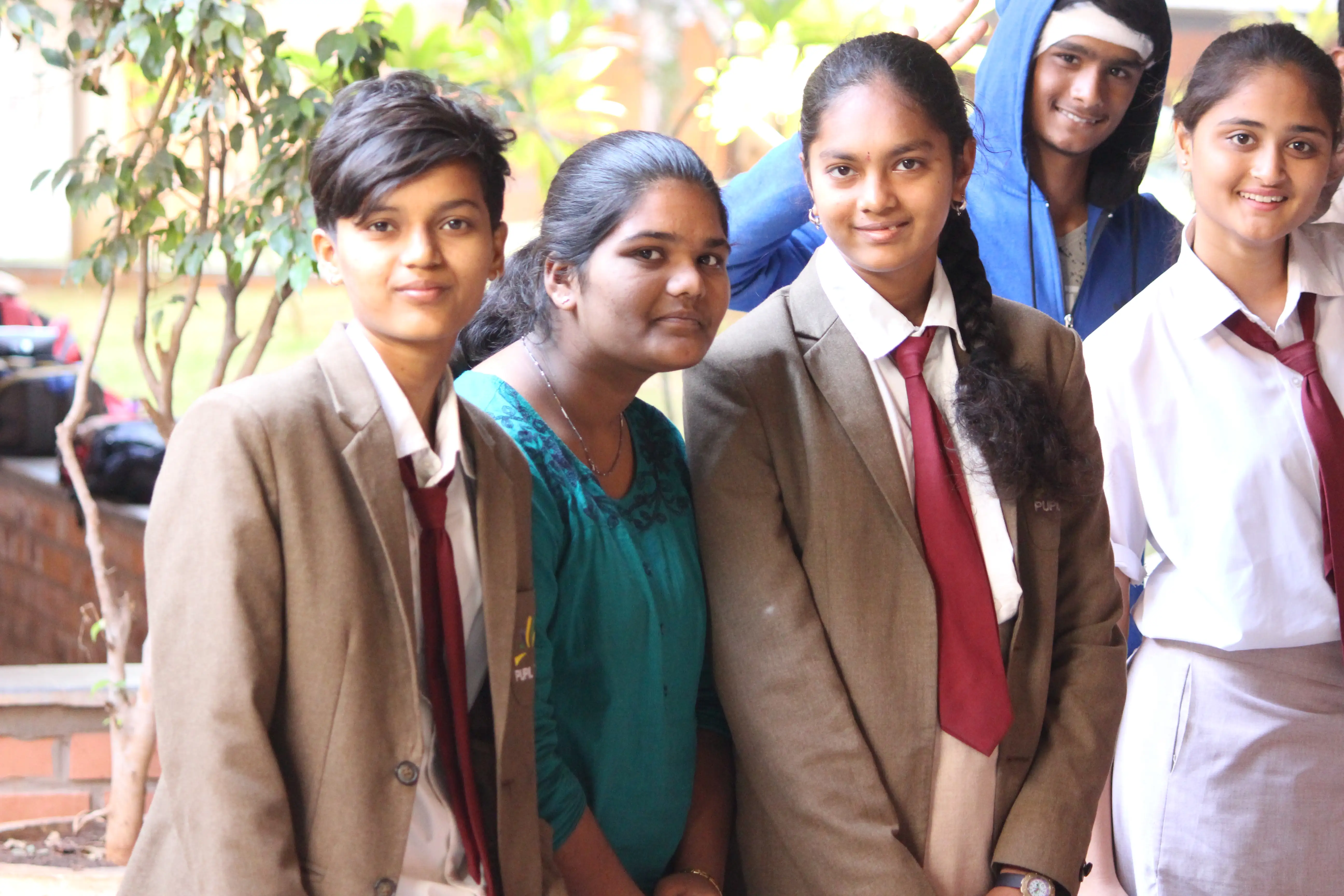 Teachers supporting students